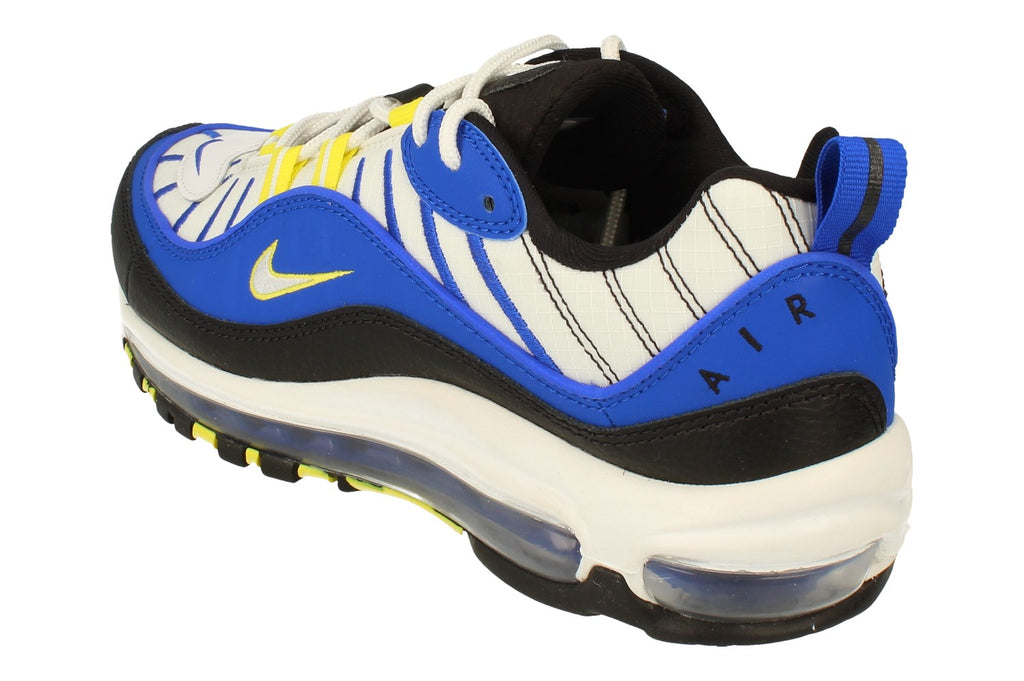 Air shops max 98 white black racer blue