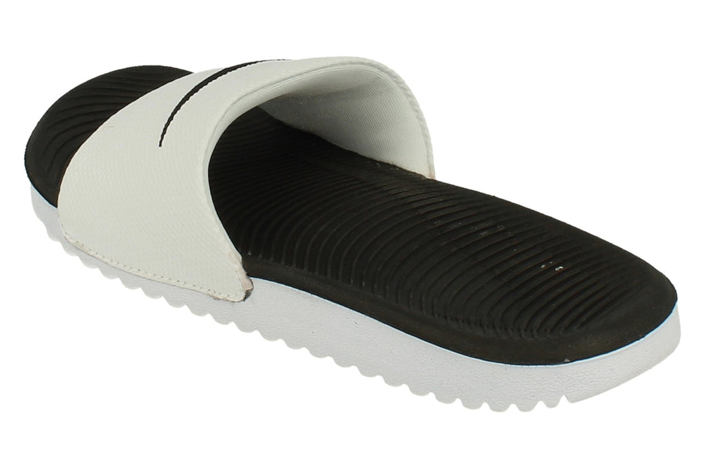 Nike kawa slide outlet women's black