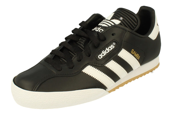 Adidas Originals Samba Super Mens Trainers Sneakers  19099 - Black Run White 019099 - Photo 0