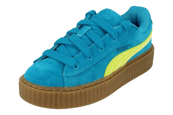 Puma Creeper Phatty Unisex Trainers 396403   - Spped Blue Lime Gum 02 - Photo 0