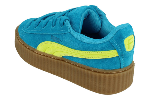 Puma Creeper Phatty Unisex Trainers 396403   - Spped Blue Lime Gum 02 - Photo 0