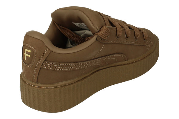 Puma Creeper Phatty Nubuck Unisex Trainers 396813   - Totally Taupe Puma Gold 01 - Photo 0