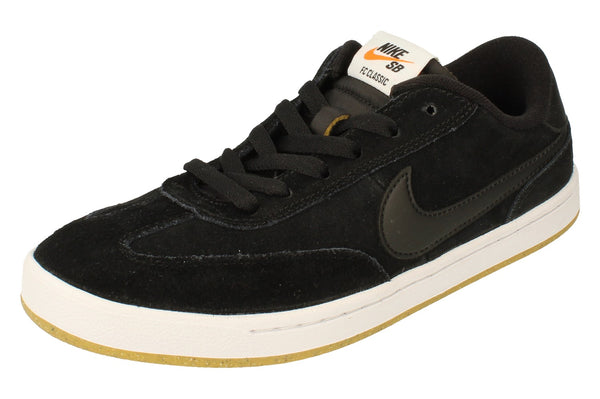 Nike Sb Fc Classic Mens Trainers 909096  001 - Black White Vivid Orange 001 - Photo 0