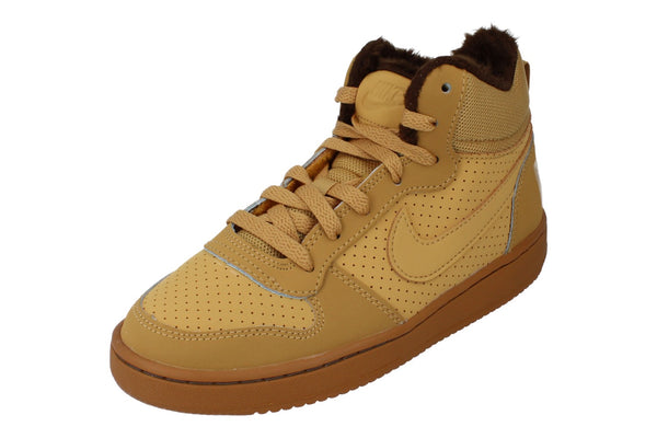 Nike Court Borough Mid Winter GS Trainers Aa3458  700 - Haystack 700 - Photo 0