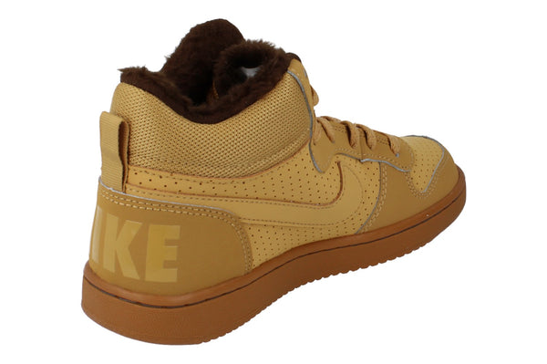 Nike Court Borough Mid Winter GS Trainers Aa3458  700 - Haystack 700 - Photo 0