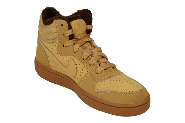 Nike Court Borough Mid Winter GS Trainers Aa3458  700 - Haystack 700 - Photo 0