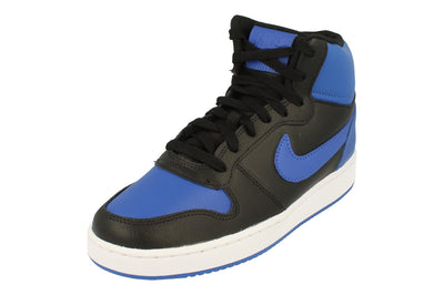 Nike Ebernon Mid Mens Trainers Aq1773  001 - Black Game Royal White 001 - Photo 0