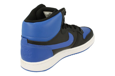 Nike Ebernon Mid Mens Trainers Aq1773  001 - Black Game Royal White 001 - Photo 2