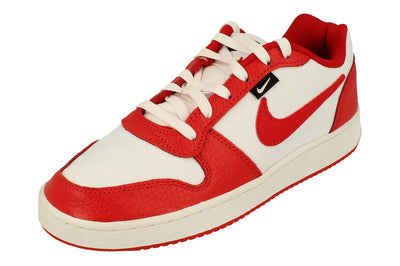 Nike Ebernon Low Prem Mens Trainers Aq1774  101 - White University Red Black 101 - Photo 0