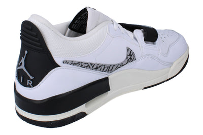 Nike Air Jordan Legacy 312 Low Mens Basketball Trainers Cd7069 110 - White Wolf Grey Black Sail 110 - Photo 2