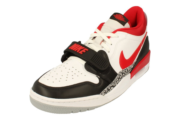 Nike Air Jordan Legacy 312 Low Mens Basketball Trainers Cd7069  160 - White Fire Red Black Wolf Grey 160 - Photo 0