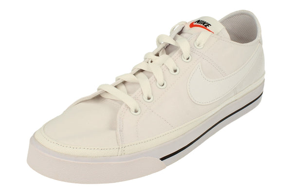 Nike Court Legacy Cnvs Mens Trainers Cw6539  100 - White White Black 100 - Photo 0