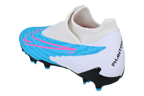 Nike Phantom Gx Academy Df Fg/Mg Mens Football Boots Dd9472  446 - Baltic Blue Pink Blast White 446 - Photo 0