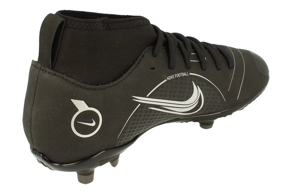 Nike Junior Superfly 8 Club Fg/Mg Football Boots Dj2894  007 - Black Metallic Silver 007 - Photo 0