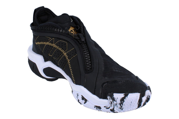 Nike Air Jordan Why Not .6 GS Basketball Trainers Do7191  071 - Black Metallic Gold White 071 - Photo 0