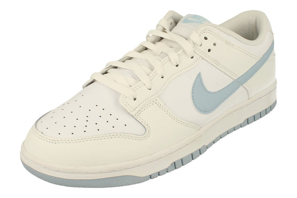 Nike Dunk Low Retro Mens Trainers Dv0831  109 - White Light Armory Blue 109 - Photo 0