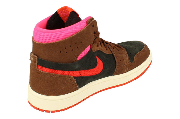 Nike Womens Air Jordan 1 Zm Air Cmft 2 Trainers Dv1305  206 - Cacao Wow Picante Red Black 206 - Photo 0