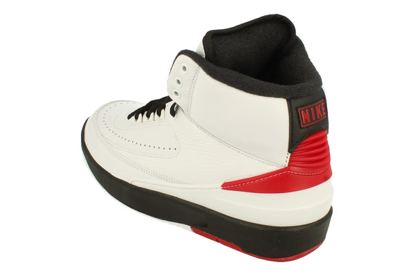 Nike Air Jordan 2 Retro Womens Trainers Dx4400  106 - White University Red Black 106 - Photo 0