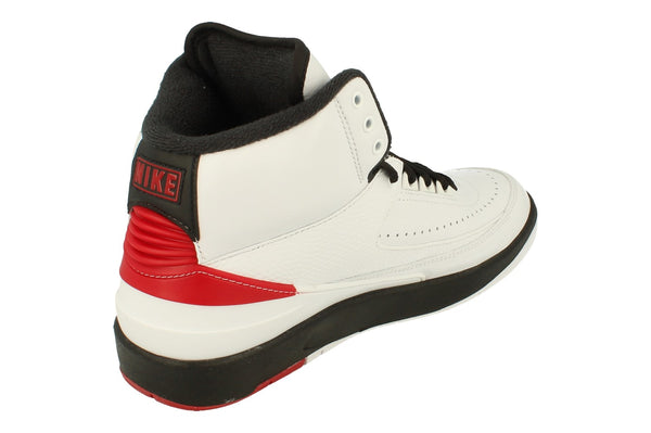 Nike Air Jordan 2 Retro Womens Trainers Dx4400  106 - White University Red Black 106 - Photo 0