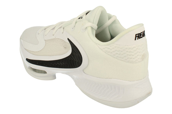 Nike Zoom Freak 4 Tb Promo Mens Basketball Trainers Dx6652  100 - White Black White 100 - Photo 0