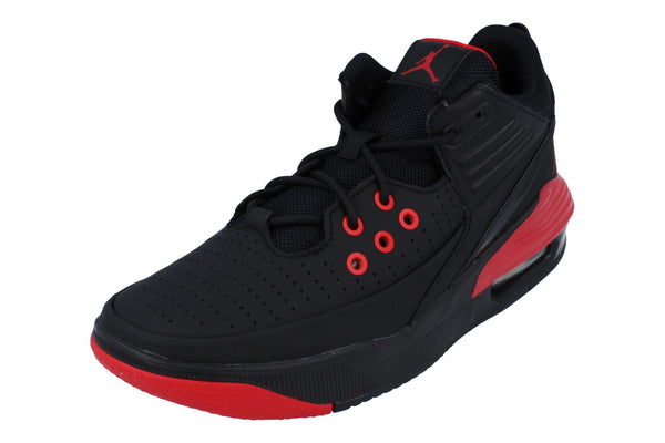 Nike Air Jordan Max Aura 5 Mens Basketball Trainers Dz4353  006 - Black University Red Black 006 - Photo 0