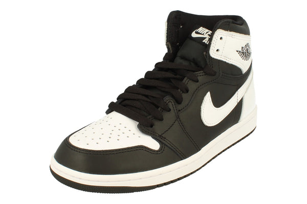 Nike Air Jordan 1 Retro High Og Mens Basketball Trainers Dz5485  010 - Black White 010 - Photo 0