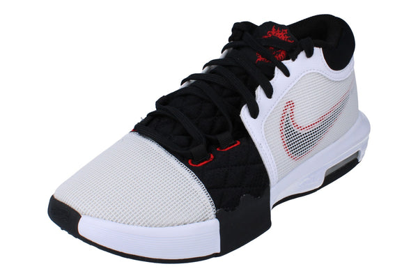 Nike Lebron Witness VIII Mens Basketball Trainers Fb2239  103 - White Black University Red 103 - Photo 0