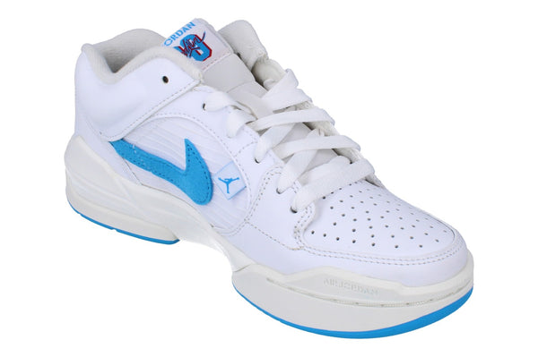 Nike Womens Jordan Stadium 90 Trainers Fb2269  100 - White Dark Powder Blue Sail 100 - Photo 0