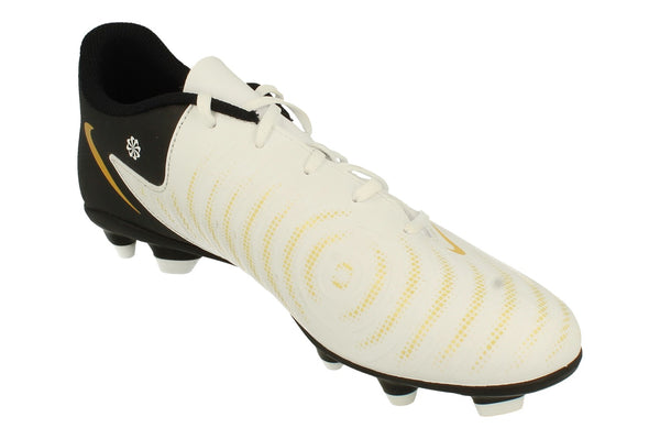 Nike Phantom Gx II Club Fg/Mg Mens Football Boots Fj2557  100 - White Black Metallic Gold Coin 100 - Photo 0