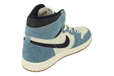 Nike Air Jordan 1 Retro High Og Mens Trainers Fq2947  100 - Summit White Obsidian 100 - Photo 2