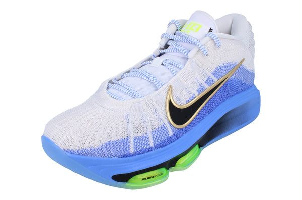 Nike G.T. Hustle 3 Mens Basketball Trainers Fv5953  100 - White Black Royal Pulse Volt 100 - Photo 0