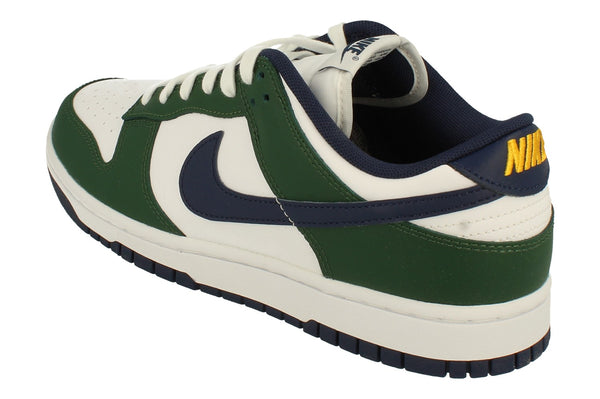 Nike Dunk Low Mens Trainers Fv6911  300 - Fir Midnight Navy White 300 - Photo 0