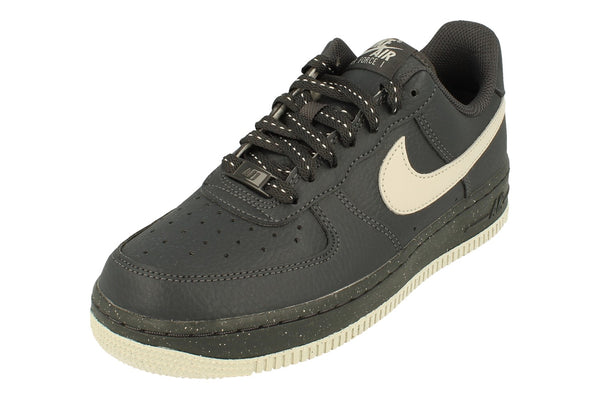 Nike Womens Air Force 1 07 Next Nature Trainers Fz4350  001 - Anthracite Light Bone White 001 - Photo 0