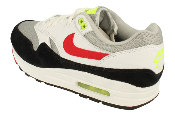 Nike Air Max 1 Mens Trainers Hf0105  100 - White University Red Black 100 - Photo 0