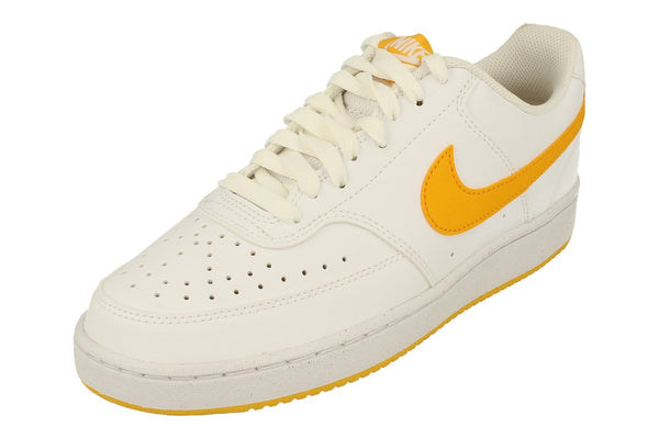 Nike Court Vision Lo NN Ess Mens Trainers Hf1744  100 - White University Gold 100 - Photo 0