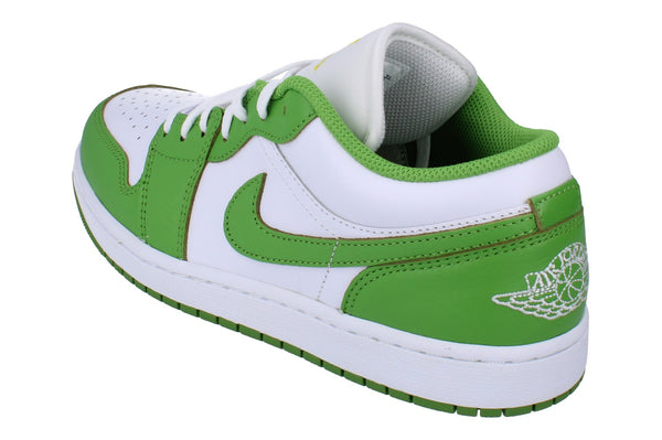 Nike Air Jordan 1 Low SE Mens Basketball Trainers Hf4823  100 - White Chlorophyll Lightening 100 - Photo 0