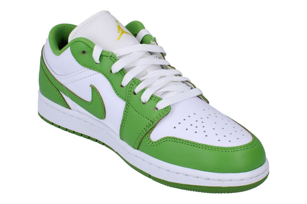 Nike Air Jordan 1 Low SE Mens Basketball Trainers Hf4823  100 - White Chlorophyll Lightening 100 - Photo 0