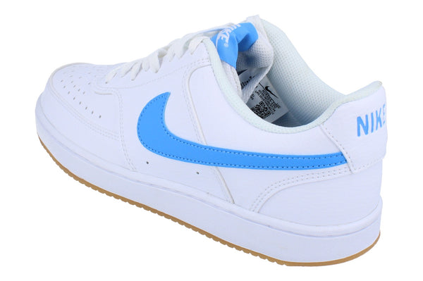 Nike Court Vision Lo Mens Trainers Hj9105  100 - White University Blue 100 - Photo 0