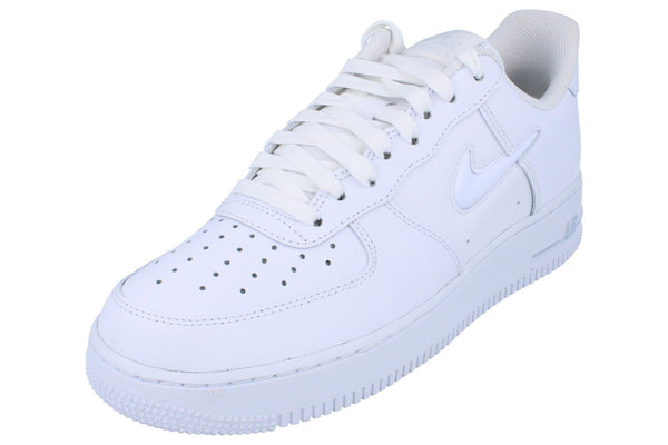 Nike Air Force 1 Jewel Mens Trainers Hm0621  100 - White Dark Smoke Grey 100 - Photo 0