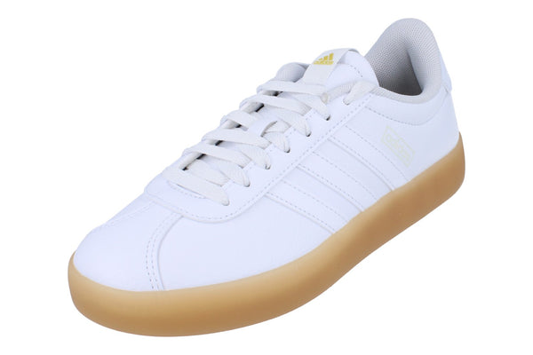 Adidas Vl Court 3.0 Womens Trainers Sneakers  ID9070 - White Gum Id9070 - Photo 0