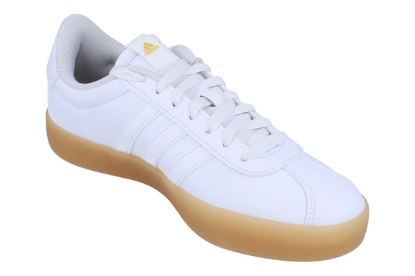 Adidas Vl Court 3.0 Womens Trainers Sneakers  ID9070 - White Gum Id9070 - Photo 0