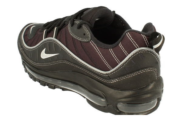 Nike Air Max 98 Mens 640744 013 - Black Metallic Silver Oil Grey 013 - Photo 0
