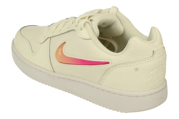 Nike Womens Ebernon Low Prem Womens Trainers Aq2232  100 - Sail Laser Fuschsia Melon Tint 100 - Photo 0