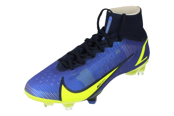 Nike Superfly 8 Elite FG Mens Football Boots Cv0958  574 - Sapphire Volt Blue Void 574 - Photo 0