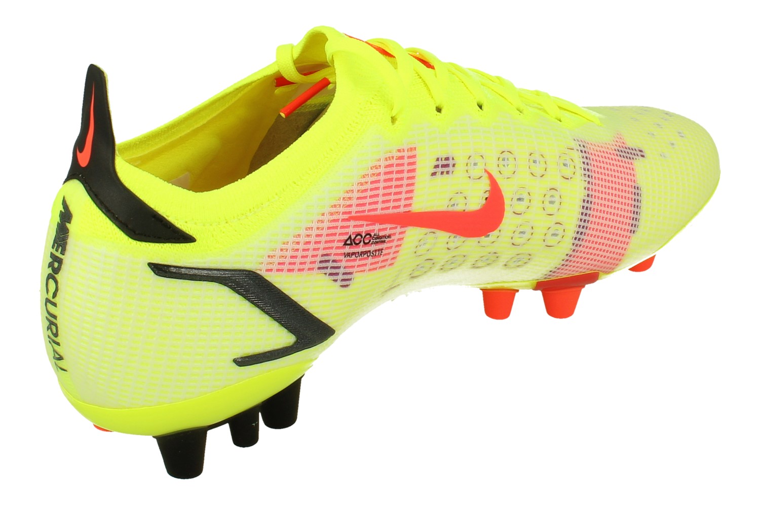 Nike Mercurial Vapor 14 Elite FG-VOLT/BRIGHT CRIMSON-BLACK