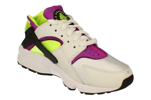 Nike Air Huarache Mens Dd1068  104 - White Neon Yellow Magenta 104 - Photo 0