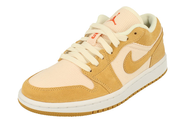 Nike Womens Air Jordan 1 Low Se Trainers Dh7820  700 - Twine Orange Quartz 700 - Photo 0