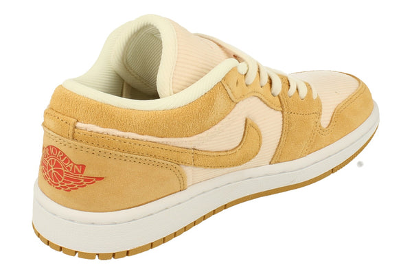 Nike Womens Air Jordan 1 Low Se Trainers Dh7820  700 - Twine Orange Quartz 700 - Photo 0