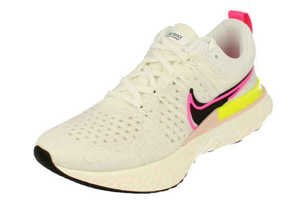 Nike Womens React Infinity Run Fk 2 Dj5396  100 - White Black Sail Pink Blast 100 - Photo 0