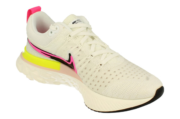 Nike Womens React Infinity Run Fk 2 Dj5396  100 - White Black Sail Pink Blast 100 - Photo 0